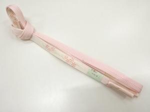 未使用品　正絹　手組帯締め